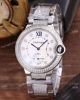 Swiss Cartier Ballon Bleu Replica Watches - 18K White Gold case Full diamonds Dial Watch (2)_th.jpg